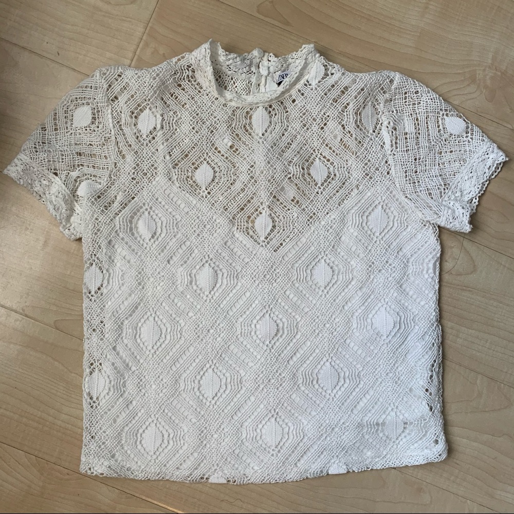 Zara Lace Top